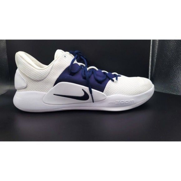 Nike Hyperdunk X Low TB Size 17.5 Basketball Shoes White Navy AT3867-105 main image 10